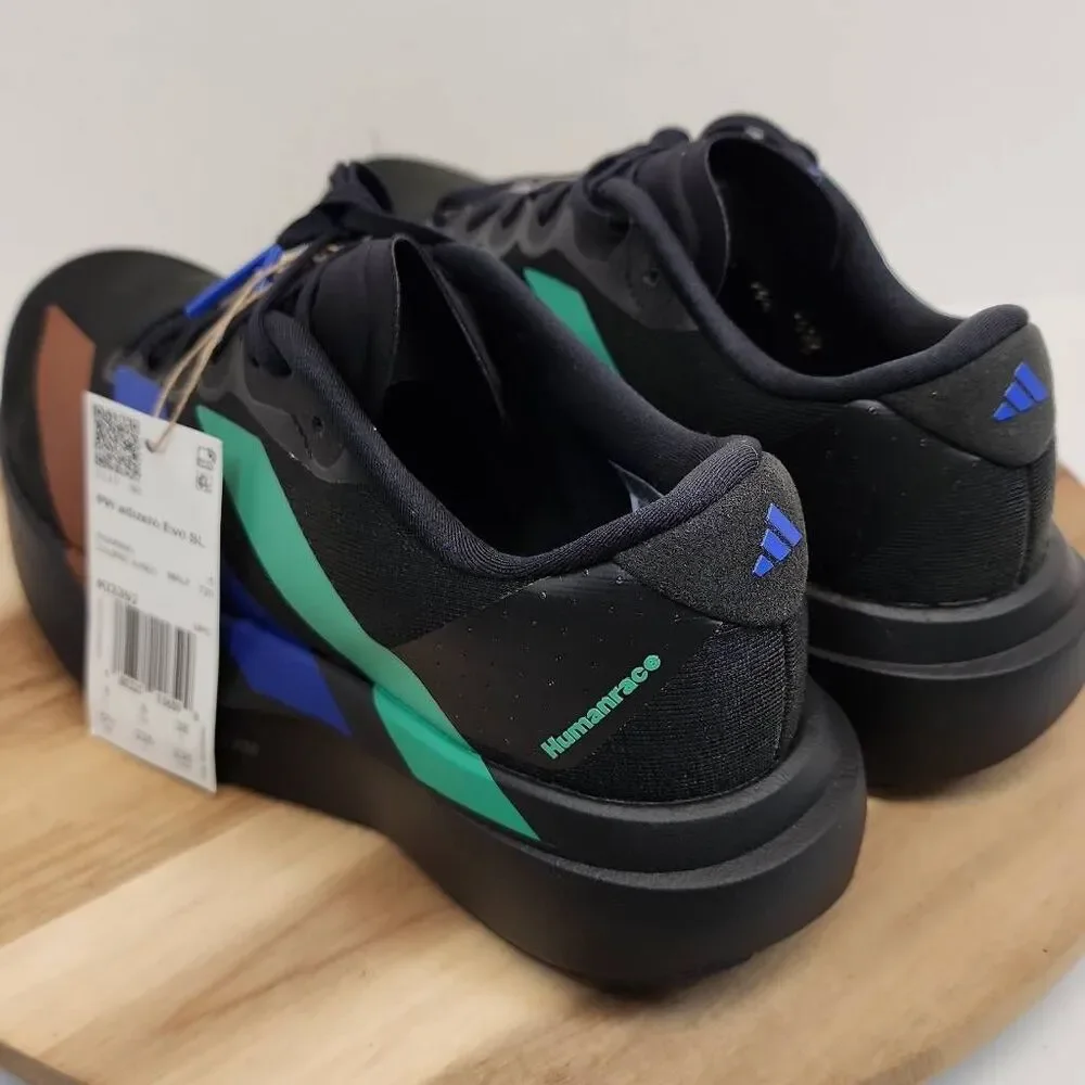 Adidas x Pharrell Adizero Evo SL 'Black' KI3392 Men's Size 5.5
